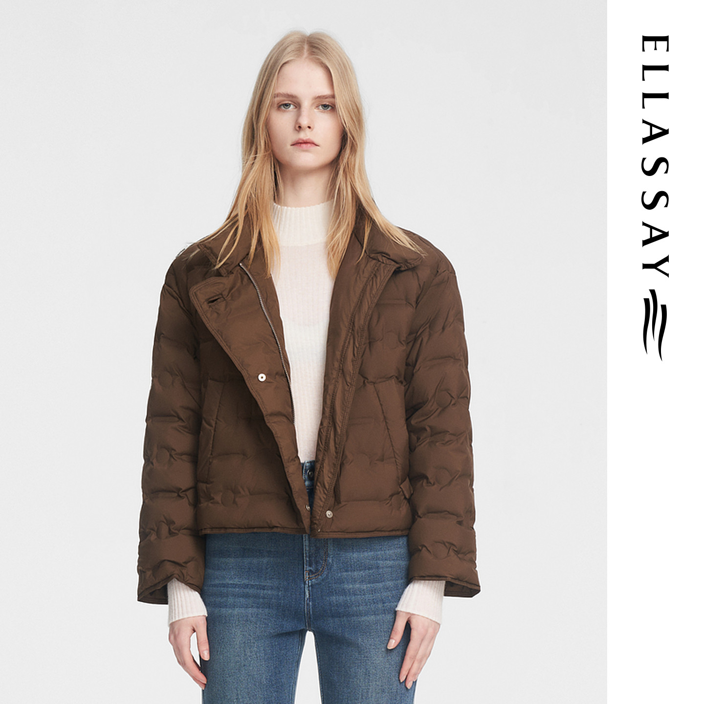 【杨光专属】歌力思秋冬新款截短款式落肩袖羽绒服女EWB354L00600,女装/女士精品,羽绒服,淘宝优惠券,粉丝福利购,淘宝优惠卷