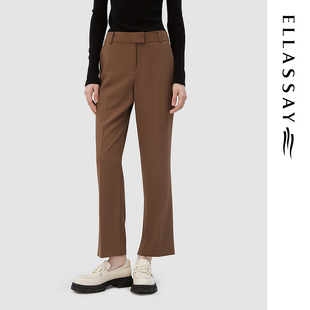 西裤 商务通勤九分裤 女EWD343K01000 新款 ELLASSAY歌力思秋季