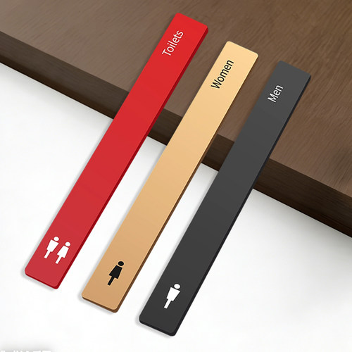 亚克力高档男女卫生间定制标识