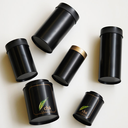 通用茶叶罐铁罐半斤装密封茶罐红茶绿茶岩茶茶叶包装盒储茶罐定制