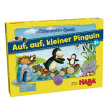 德国haba桌游小企鹅向前冲301842/302505早教2岁我的第一小企鹅