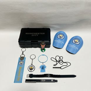 曼城 足球周边 球迷专属 收藏纪念 生日礼盒 福登 德布劳内