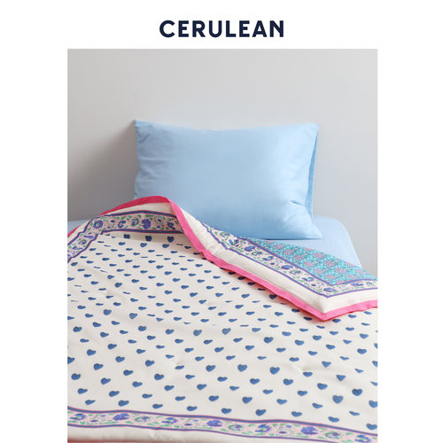 CERULEAN蔚澜新疆棉花被四季通用 单人可机洗全棉夏季亲肤空调被