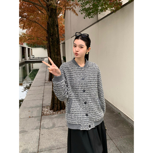 pusumede 花纱小香风外套女夹棉棒球服休闲夹克上衣 现货5.5折