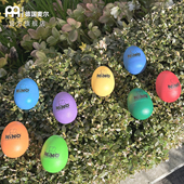 NINO儿童沙蛋乐器打击乐器音乐教具婴幼儿园早教益智儿童彩色沙球