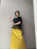 小众格调下摆拼接蕾丝T恤MT10760