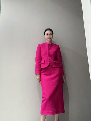 高级毛料混纺外套半裙套装MC9077/MS10211