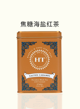 Harney Sons哈尼桑尔丝焦糖海盐红茶茶包茶叶袋泡茶无糖40g/20包
