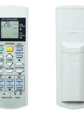 适用松下乐信空调遥控器A75C3300 A75C3208 A75C4208按键一样通用