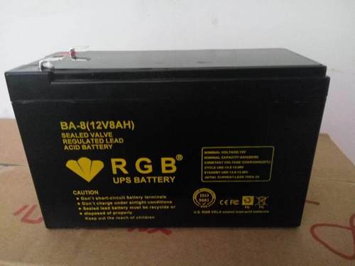 GRB铅酸蓄电池BA-8(12V8AH)免维护进口医疗器械后备12vups电源