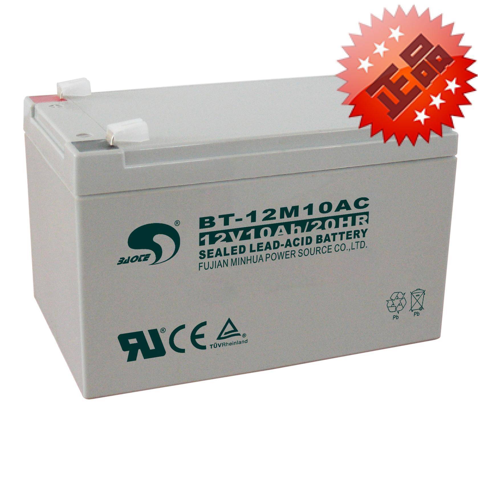 包邮铅酸BT-12M10AC赛特