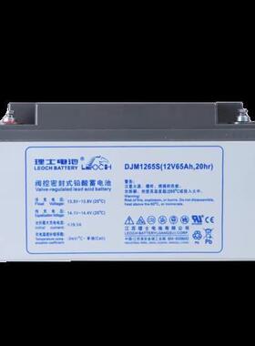 LEOCH理士蓄电池12V65AH铅酸免维护DJM1265S现货UPS电源EPS直流屏