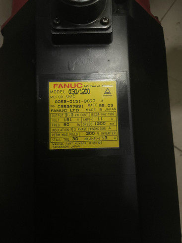 维派客 发那科 FANUC 电机 a30/1200  A06B-0151-B077