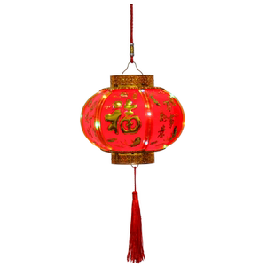 小灯笼挂饰2026新款装饰发光带灯电池款儿童手提挂件节日喜庆元宵