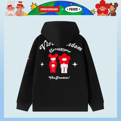 SG鲨鱼嘴FEIDE联名植绒卫衣