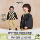 woobaby儿童抗静电双面穿棒球服冬保暖外套上衣 远红外蓄热