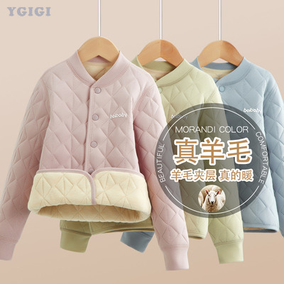 男童内胆冬季学生棉服女童棉袄