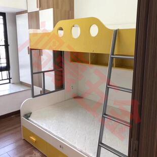 儿童床配件承重铁窗上下床照明窗支撑铁架双层床连接器窗床