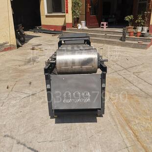 铸造钢丸磁选机强力磁辊多筒分离机抛丸灰四滚筒磁选机强磁多滚筒