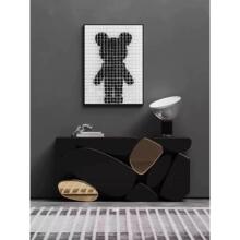 现代轻奢玄关桌别墅高端门厅装饰台设计师款艺术靠墙不锈钢条案桌