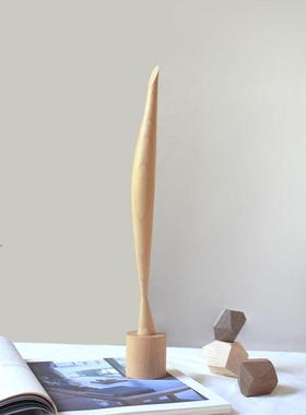 象有形/空间之鸟 创意 抽象几何艺术品 实木 北欧风桌面装饰摆件