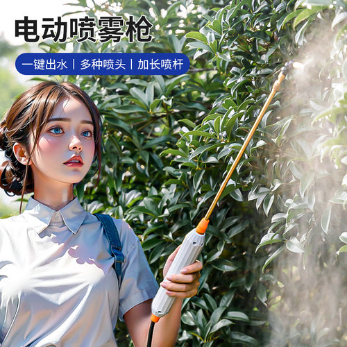 电动喷雾器喷雾枪浇花喷壶便携式