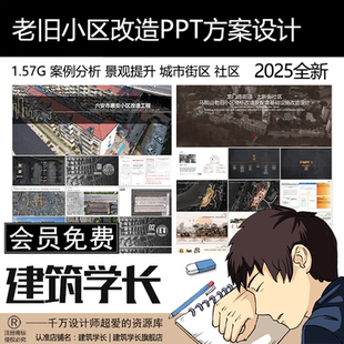 老旧小区改造PPT方案设计文本案例分析景观提升城市街区社区项目
