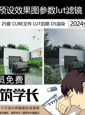 达芬奇PR AE PS D5预设效果图参数lut滤镜合集各种效果均适用