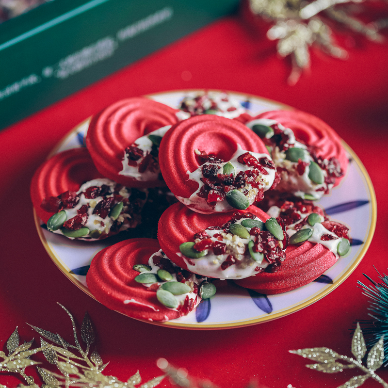 午喵圣诞节曲奇糖霜饼干礼盒