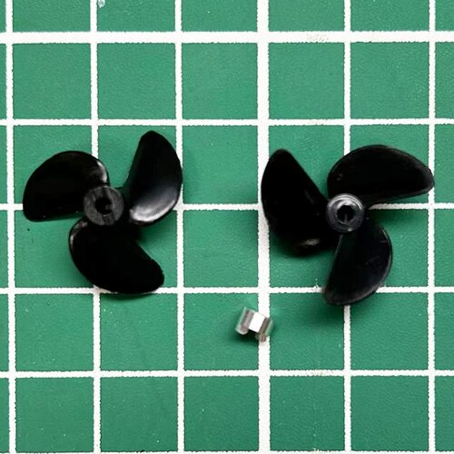 天捷模型Mini Mono Q螺旋桨18mm 21mm，三叶21mm配桨叉 一包两个