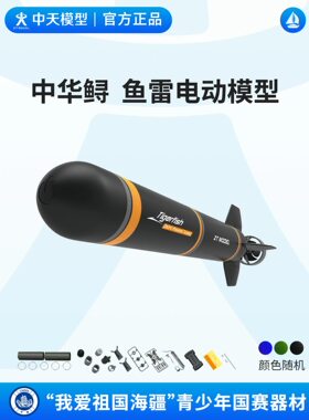 非玩具！中华鲟电动鱼雷模型电动潜水艇水上玩具航海模型比赛专用