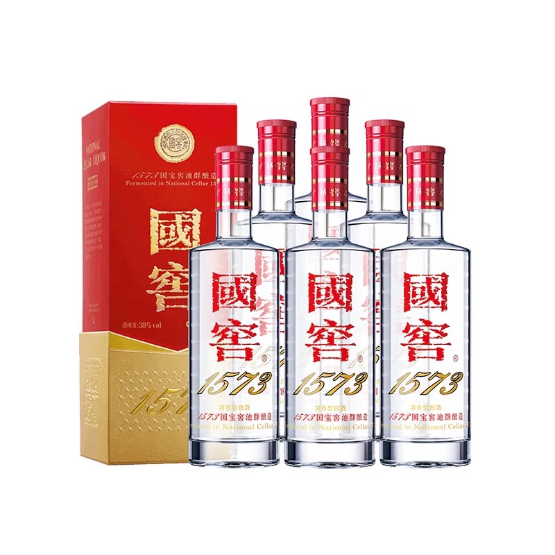 国窖1573酒52度500ml*6瓶 整箱装浓香型白酒 正品原箱