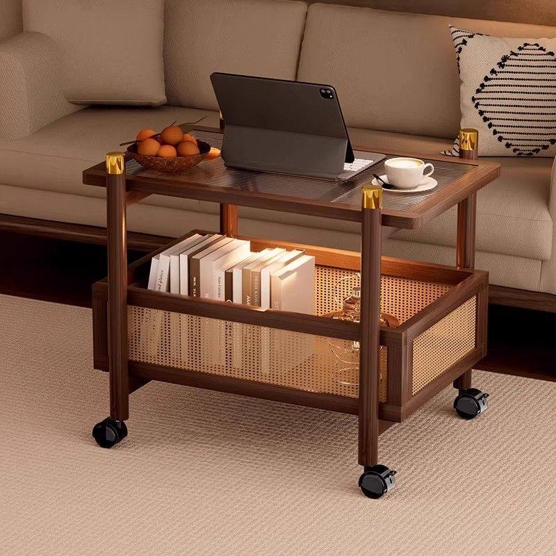 中古小推车置物架落地客厅沙发边零食收纳储物架可移动带轮边几,住宅家具,移动边几/推车,淘宝优惠券,粉丝福利购,淘宝优惠卷