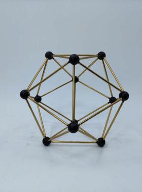 现代简约创意铁艺星系摆件 家居软装饰品金属工艺品桌面书房摆件