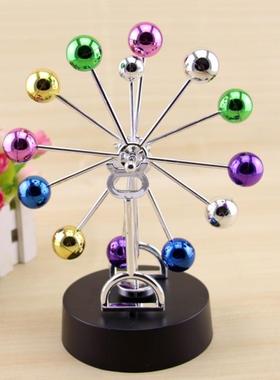 炫彩摩天轮七彩球永动仪/无摇摆器/办公家居桌面摆设定制