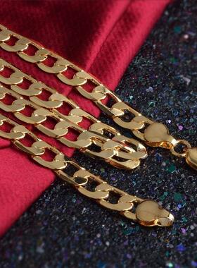 费加罗项链男款镀18K金