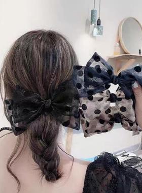 日系jk蝴蝶结发夹靓丽可爱ins网红发卡少女校园风loita弹簧夹定制