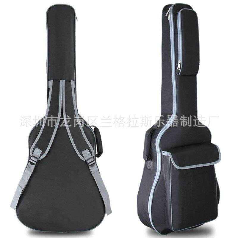 高档加厚民谣吉他包41寸防水古典双肩防震琴36寸木吉他包定制