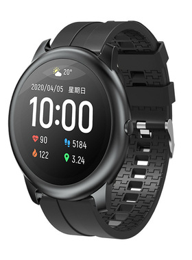 适用haylou solar专用硅胶表带有品嘿喽ls05智能手表现货