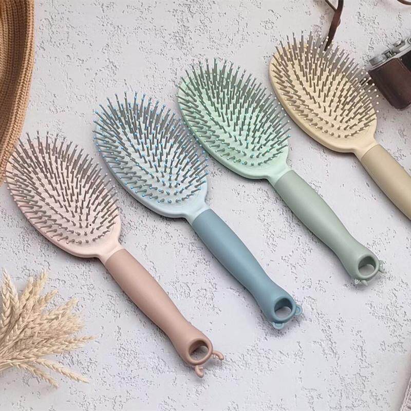 家用可爱卡通气垫梳塑料梳子气囊按摩梳内扣美发顺发造型梳子定制