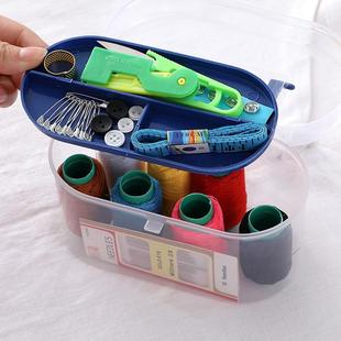家用韩国针线盒套装 便携式针线缝补针线包 手提缝纫工具收纳定制