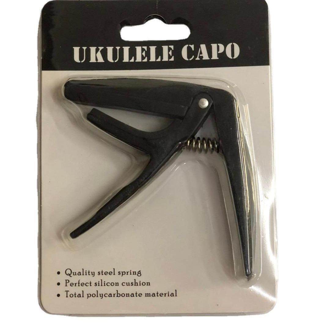 尤克里里专用变调夹UKULELE高音夹子23寸26寸塑钢红色黑色定制
