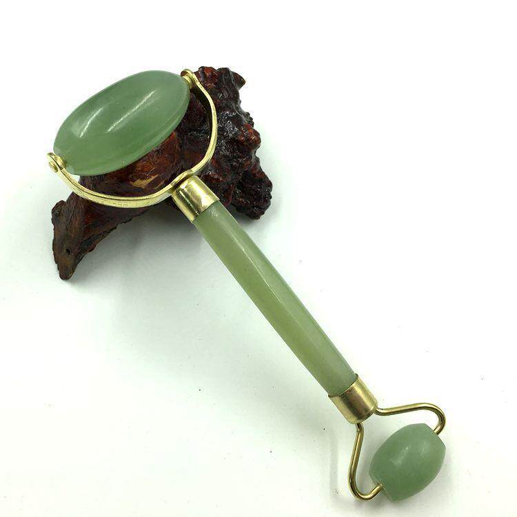 天然岫玉器 玉石器 脸部按摩器 玉推制定