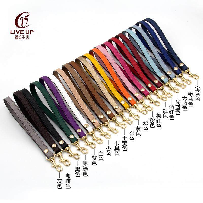 十字纹匙扣综合链接钱包手腕带子手挽女配件手提带手包手拿手拎定