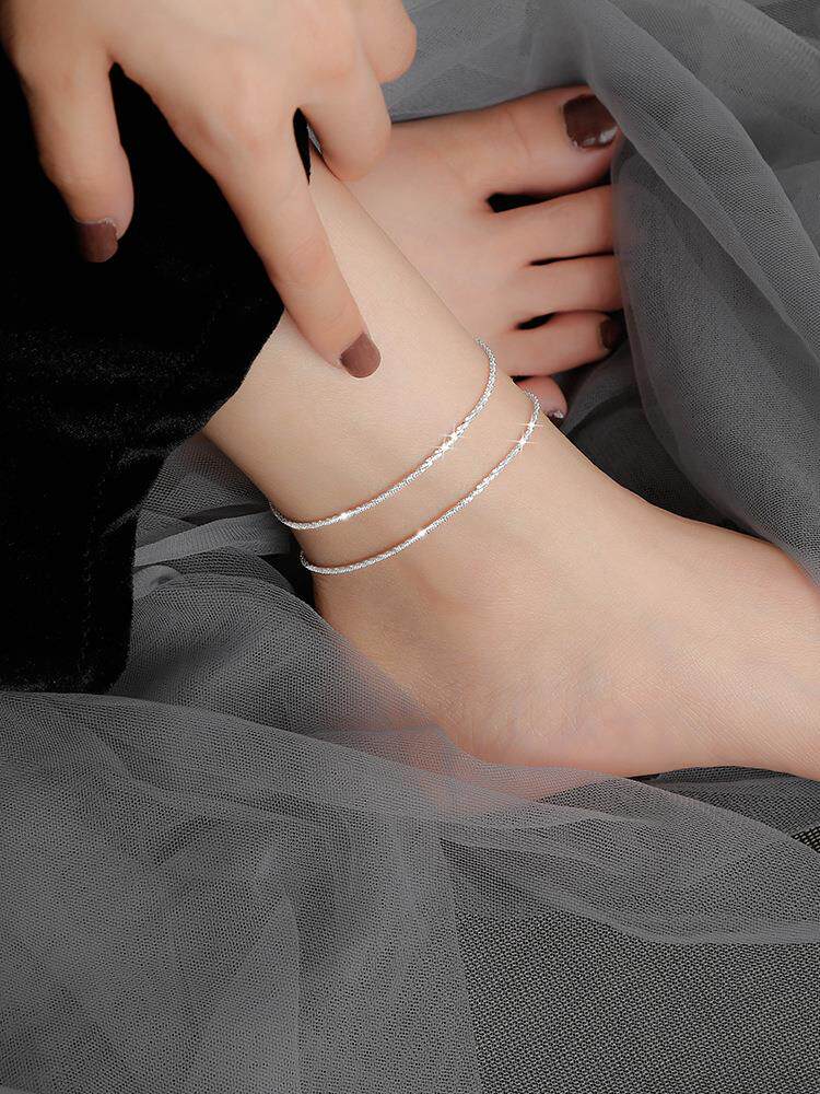 满天星脚链女脚链女2027新款网红脚链女ins小众设计