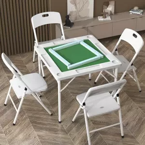 Стол Mahjong может быть складываемым обеденным столом, предоставляя многофункциональные маленькие шахматные и карты.