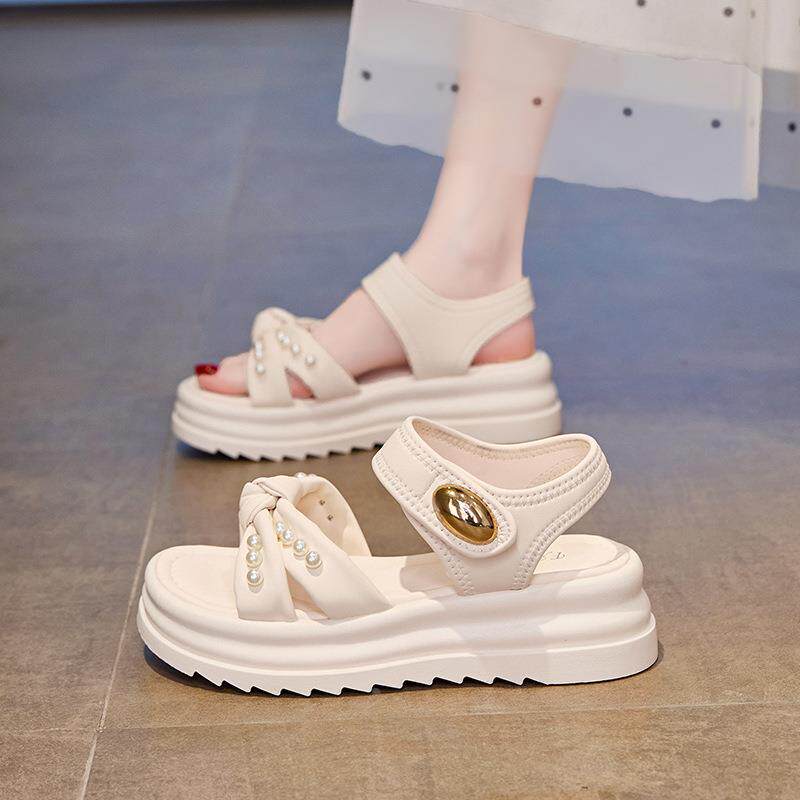 拖鞋软底凉鞋2026新款女款法式超火沙滩鞋子夏季配裙子不累脚定制