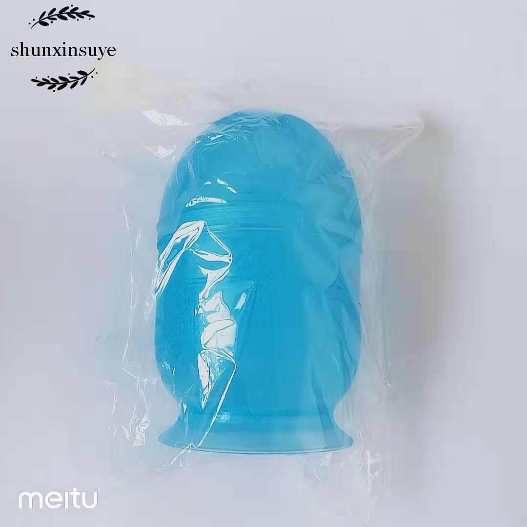 专业美发 染发用双刻度调色杯焗油碗 塑料彩色透明骰盅摇杯染发碗