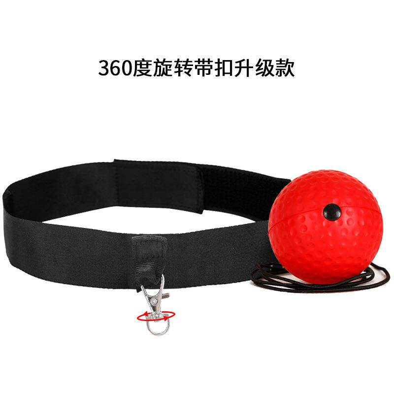 头戴式速度球拳击魔力球反应球搏击训练协调精准发泄拳速能力制定