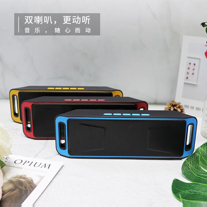 外贸爆款S2户外车载双喇叭低炮插卡蓝牙音箱多功能蓝牙音响定制
